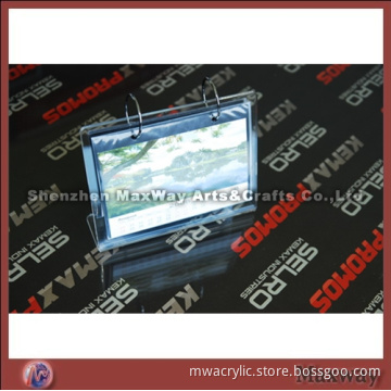 Blue Small High-quality Acrylic/Plexiglass Calendar Holder